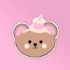 Teddy   Laptop Mobile Stickers