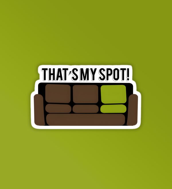 Thats My Spot BBT Laptop Mobile Sticker Thats My Spot BBT Laptop Mobile Sticker