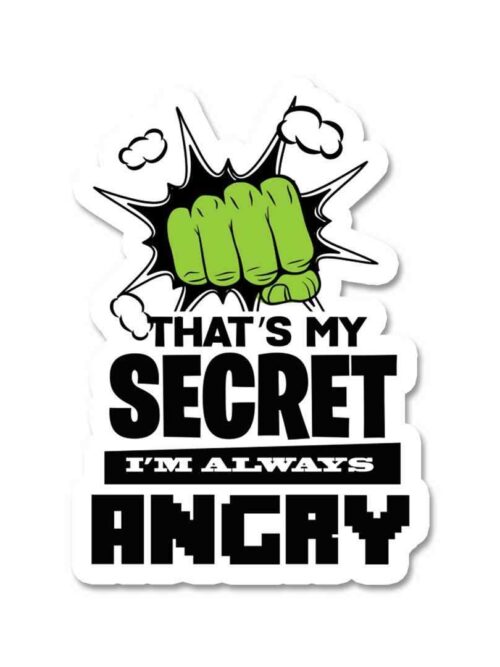 Thats My Secret Sticker