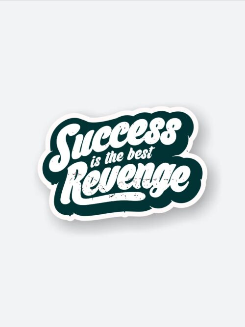 The Best Revenge Sticker