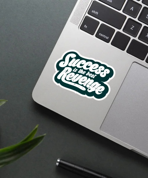 The Best Revenge Sticker