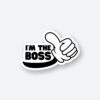 The Boss Sticker
