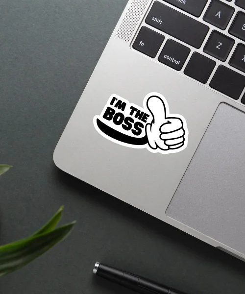 The Boss Sticker