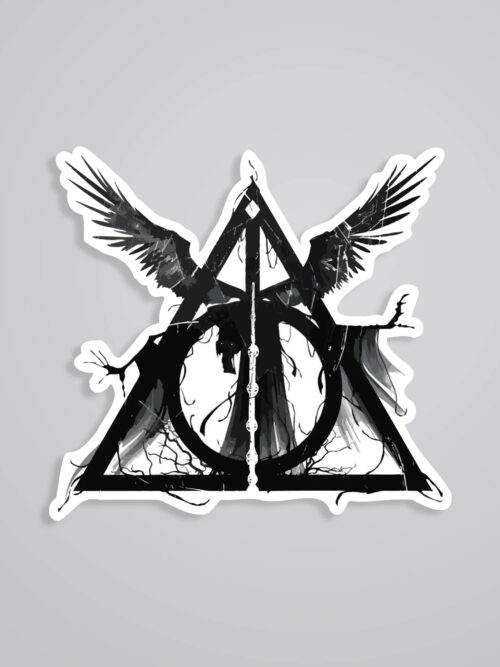 The Deathly Hallows Movies Stickers