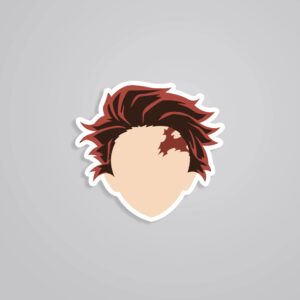 The Demon Slayers Scar Anime Stickers The Demon Slayers Scar Anime Stickers