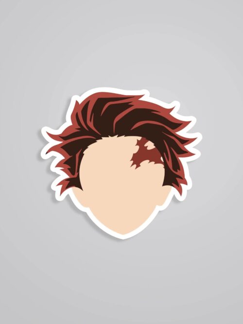 The Demon Slayers Scar Anime Stickers