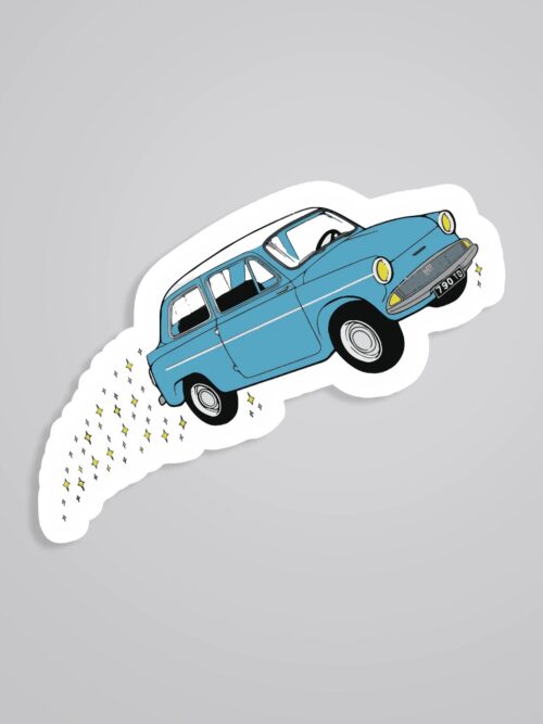 The Flying Ford Anglia Movies Stickers
