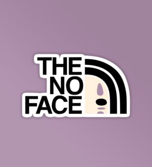 The No Face Laptop   Mobile Stickers