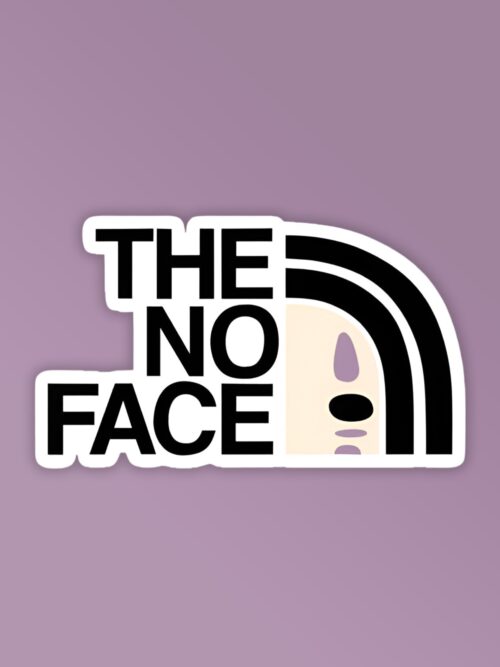 The No Face Laptop   Mobile Stickers