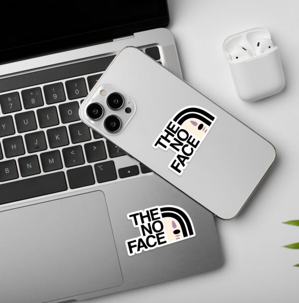 The No Face Laptop Mobile Stickers The No Face Laptop Mobile Stickers