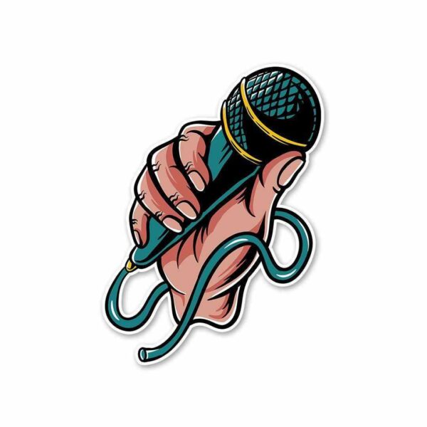 The Performer Sticker