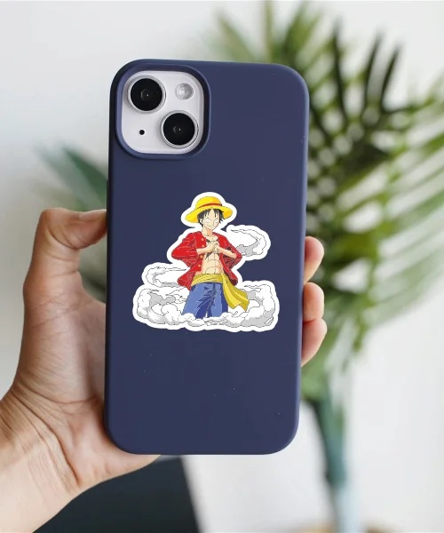 The Pirate King One Piece Sticker