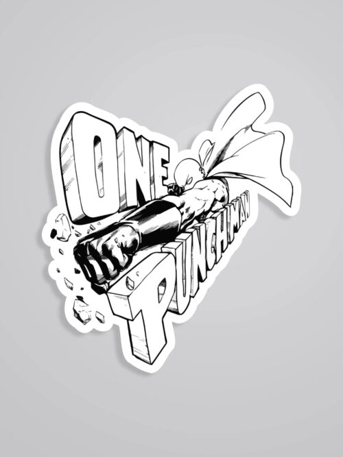 The Power Of One Punch Anime Stickers