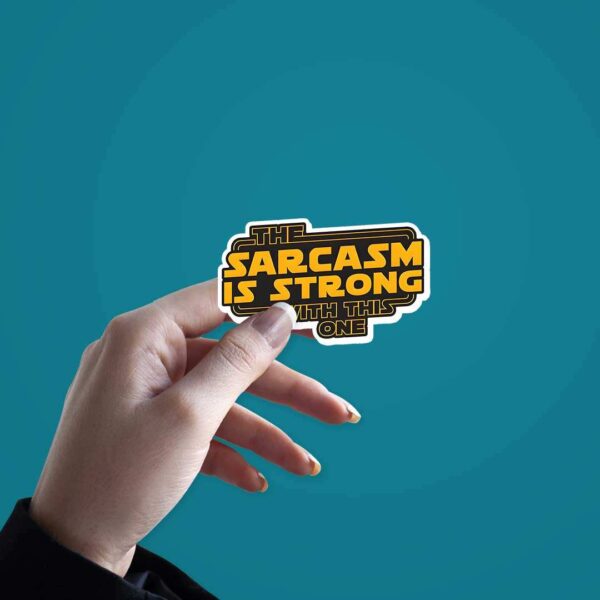 The Sarcasm Is Strong With This One Sticker