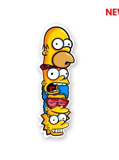 The Simpsons Sticker