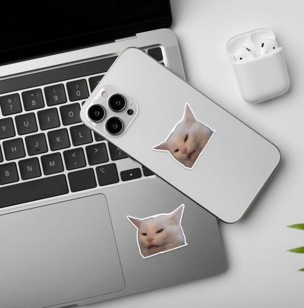 The Smudge Cat Laptop Mobile Stickers The Smudge Cat Laptop Mobile Stickers