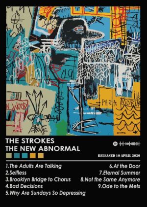The Strokes The New Abnormal Music Poster
