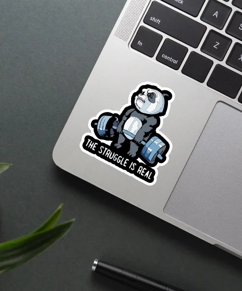 The Struggle Is Real Sticker