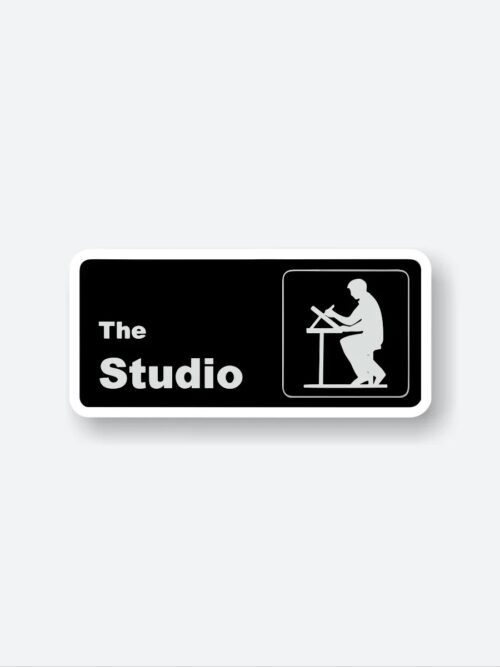 The Studio Sticker