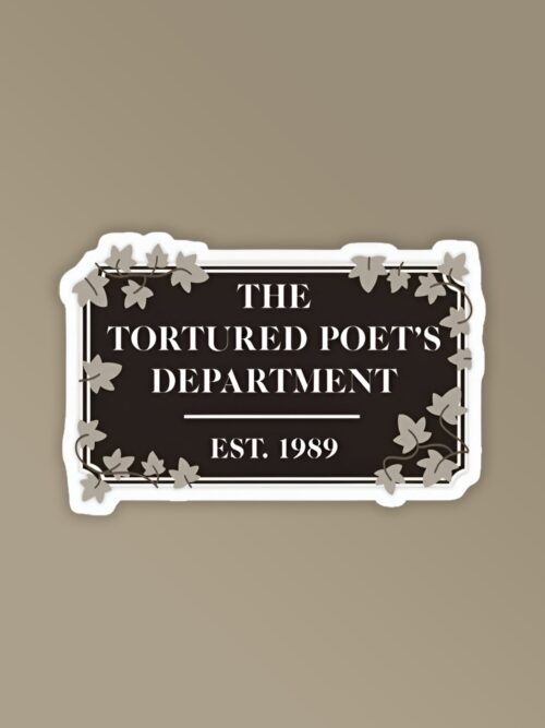 The Tortured Poets Department Taylor Swift Stickers