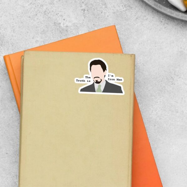 The Truth Is Im Iron Man Movies Stickers