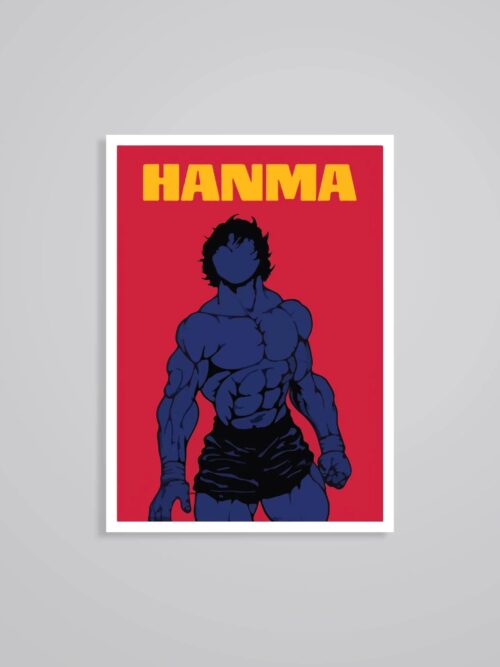 The Vibrant Force Hanma Baki Anime Stickers