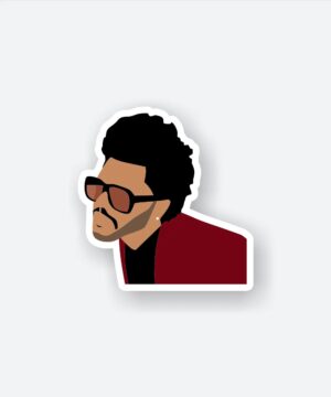 The Weeknd Blinding Lights Sticker The Weeknd Blinding Lights Sticker