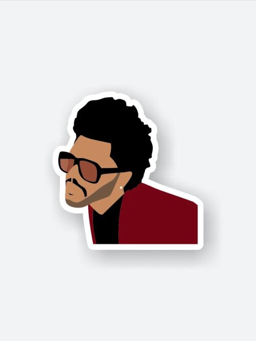 The Weeknd Blinding Lights Sticker
