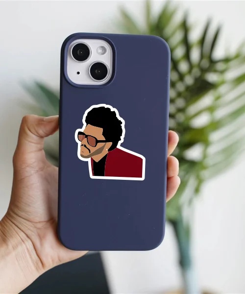 The Weeknd Blinding Lights Sticker