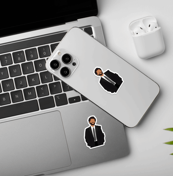 The Weeknd In Suit Sticker The Weeknd In Suit Sticker