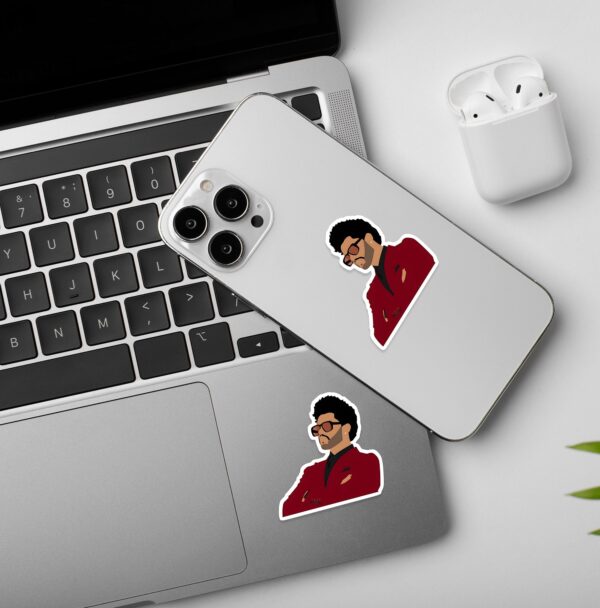 The Weeknd Red Sticker The Weeknd Red Sticker
