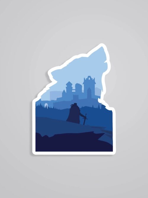 The Wolf Of Winterfell TV Shows Stickers