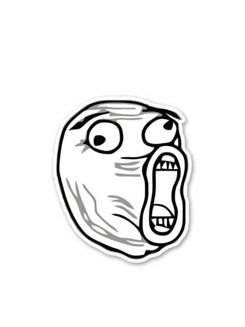 The Meme Face Sticker