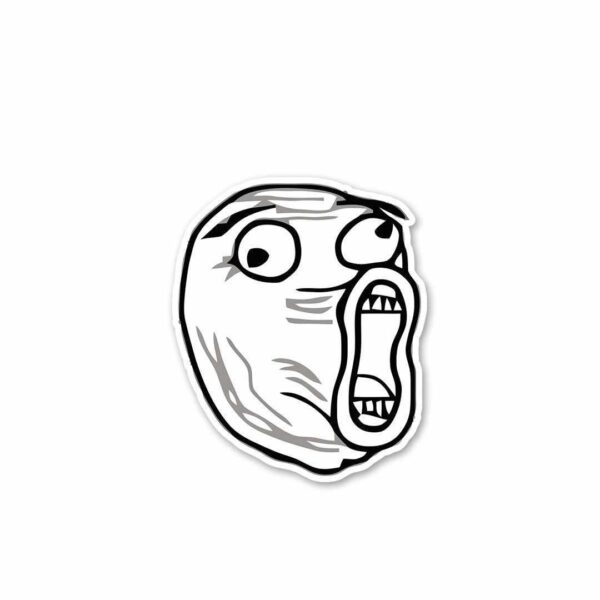 The Meme Face Sticker