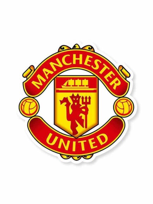 The Red Devils Logo Sticker