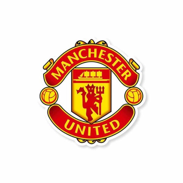 The Red Devils Logo Sticker