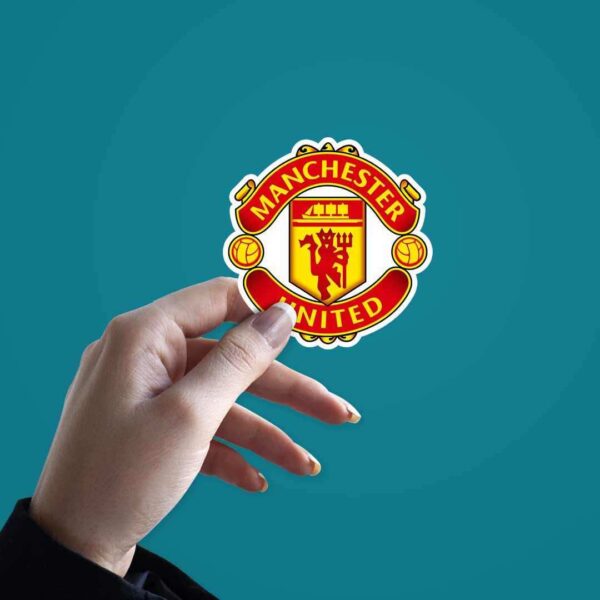 The Red Devils Logo Sticker