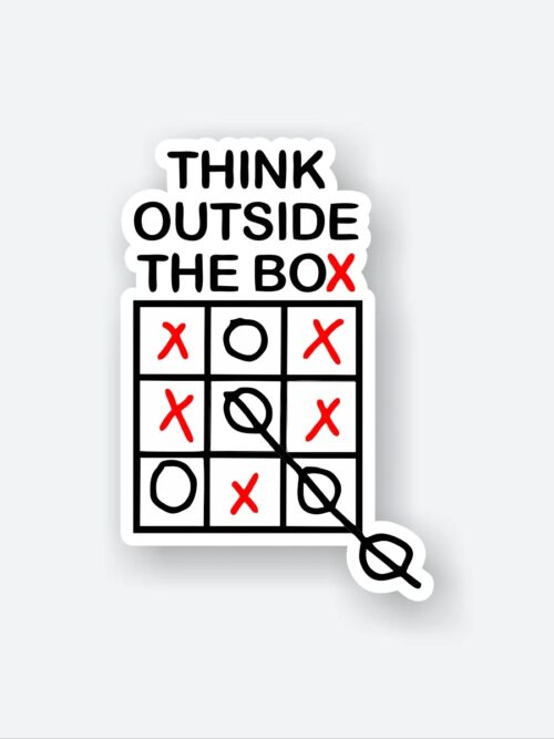 Think Outside The Box Sticker_1