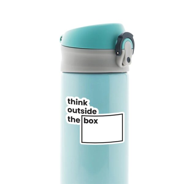 Think Outside The Box Witty Stickers Think Outside The Box Witty Stickers