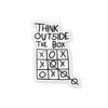 Think Outside The Box Sticker