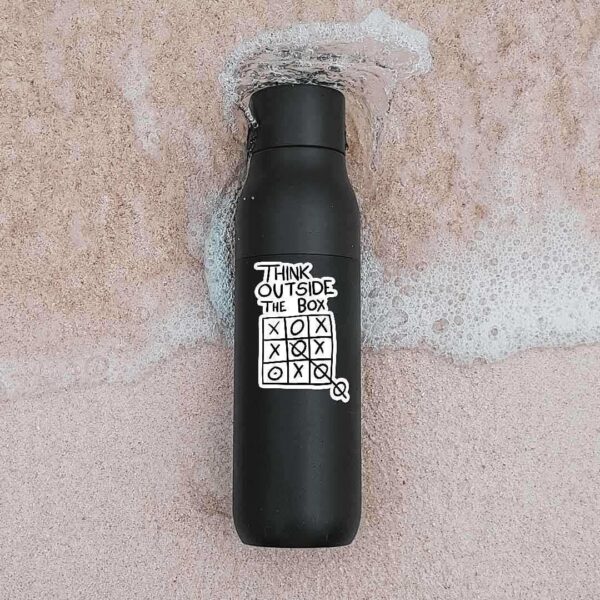 Think Outside The Box Sticker