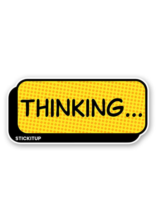 Thinking Sticker