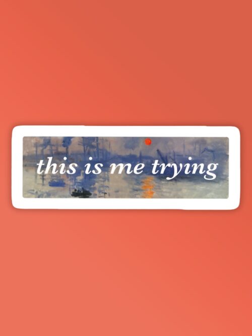 This Is Me Trying Taylor Swift Stickers