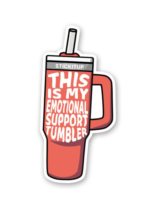 This Is My Emotional Support Sticker