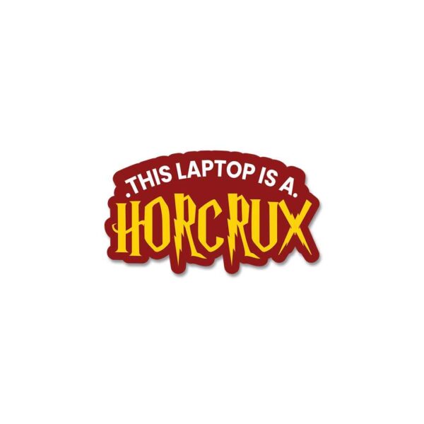 This Laptop Is A Horcrux Sticker
