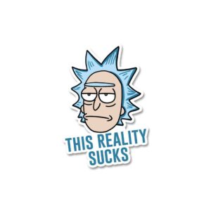 This Reality Sucks Sticker This Reality Sucks Sticker