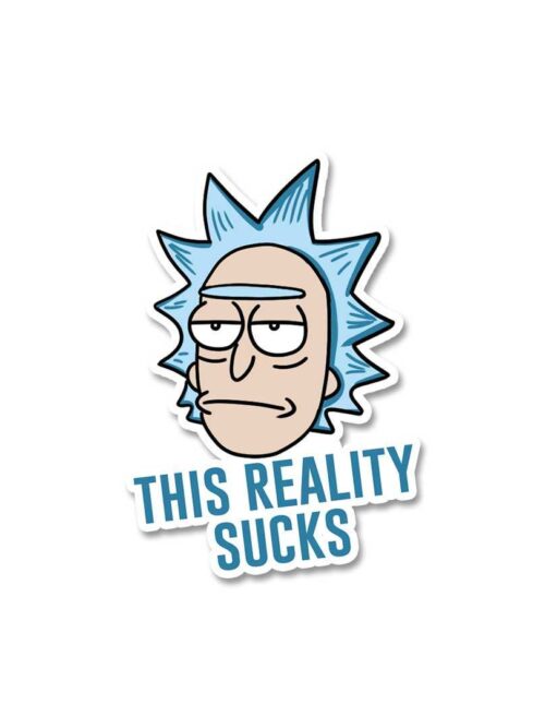 This Reality Sucks Sticker