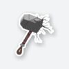 Thor Old Mjolnir Sticker