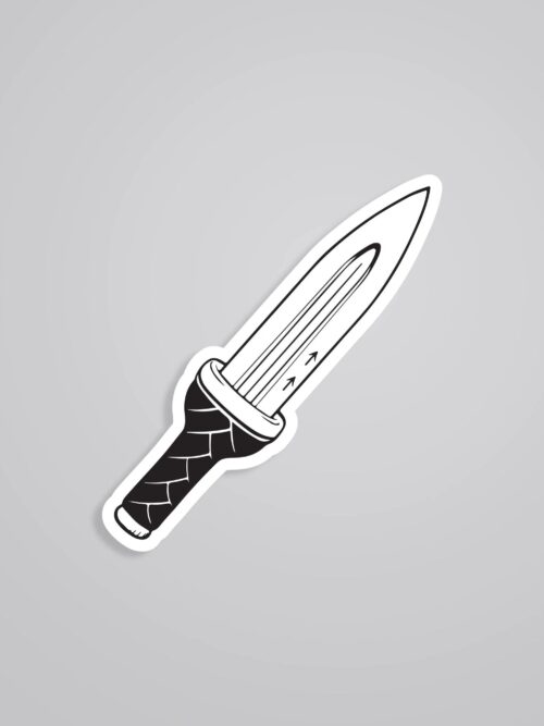 Thorfinn Knife Anime Stickers