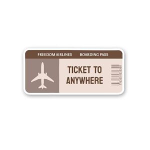 Ticket Sticker Ticket Sticker